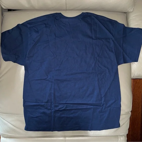 New 2 TEAM USA OLYMPIC RINGS/AMERICAN FLAG T-SHIRTS Men XL short sl gray & navy - Picture 8 of 10